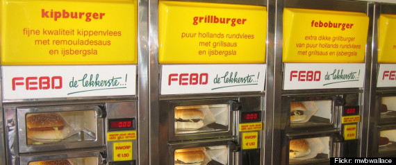 Weird Food Vending Machines