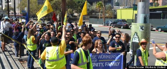 Walmart Warehouse Workers Rally