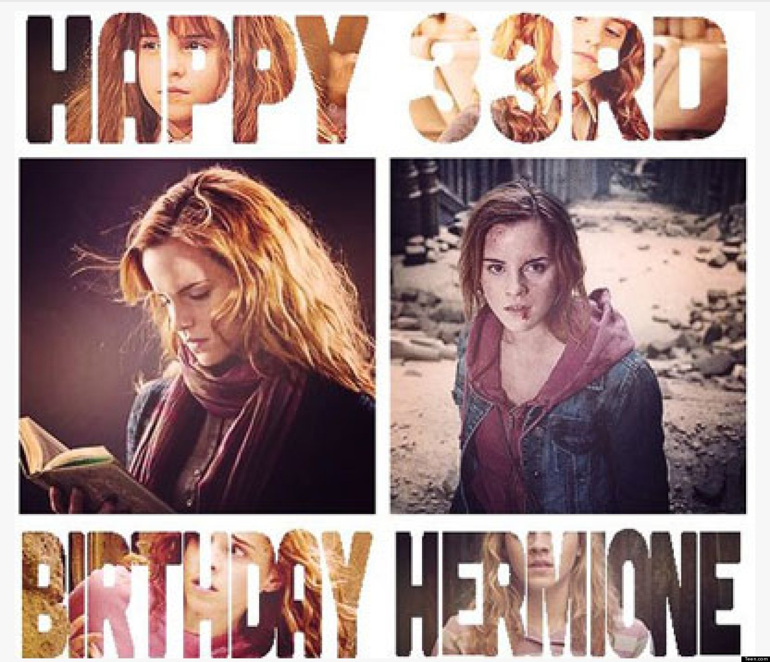 Happy 33rd Birthday, Hermione Granger! The Best Bday Cards on Tumblr