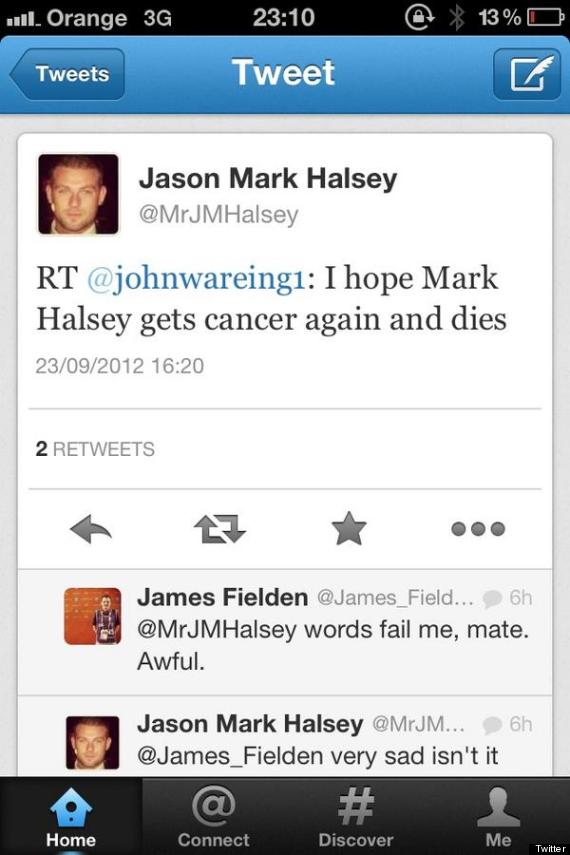 mark halsey cancer