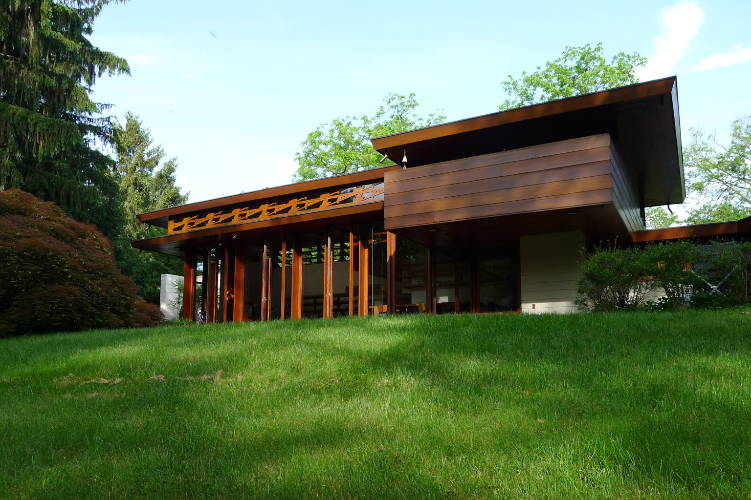 The Bachman WIlson House And 12 Other Frank Lloyd Wright ...