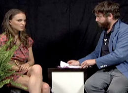 Zach Galifianakis Traps Natalie Portman BETWEEN TWO FERNS (VIDEO)