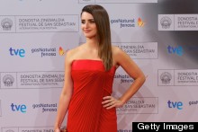 Lady In Red: Penelope Cruz Hits Film Festival In Strapless Scarlet Gown