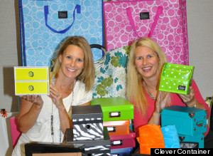 Karen and Jennifer with Clever Products