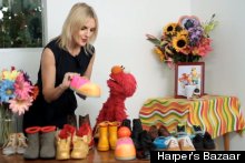 VIDEO: Elmo Invites Harper's Bazaar To Explore His Costume Collection