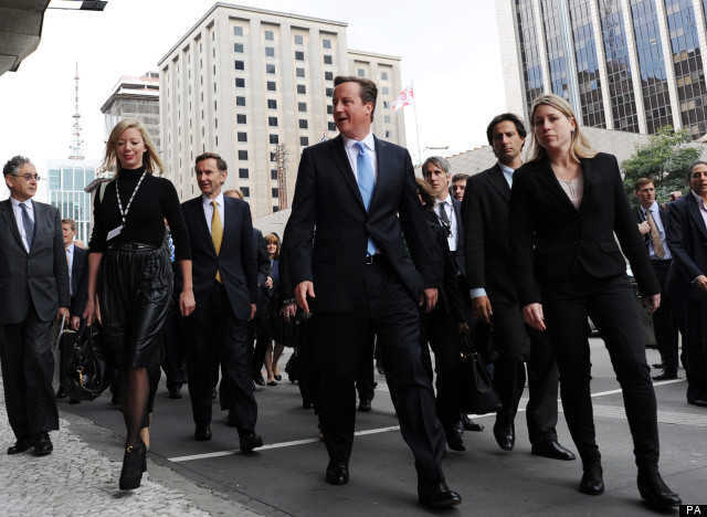 david cameron brazil