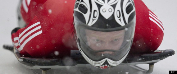 Jon Montgomery New Sled