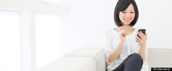 Woman And Phone