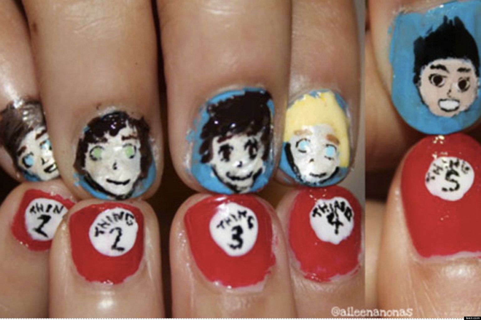 One Direction Nail Art Pictures, Tumblr Photos Of 1D Nail Designs
