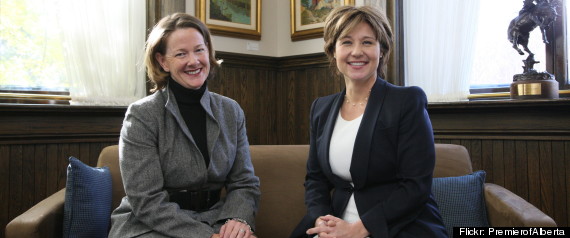 Christy Clark Alison Redford