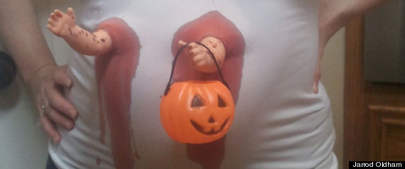 PREGNANT COSTUME IDEA