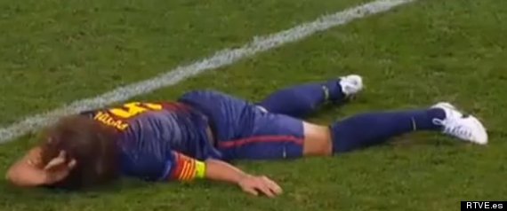 Puyol Injury