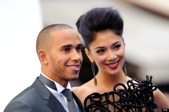 nicole scherzinger lewis hamilton