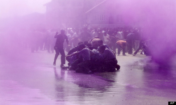 kashmir protest