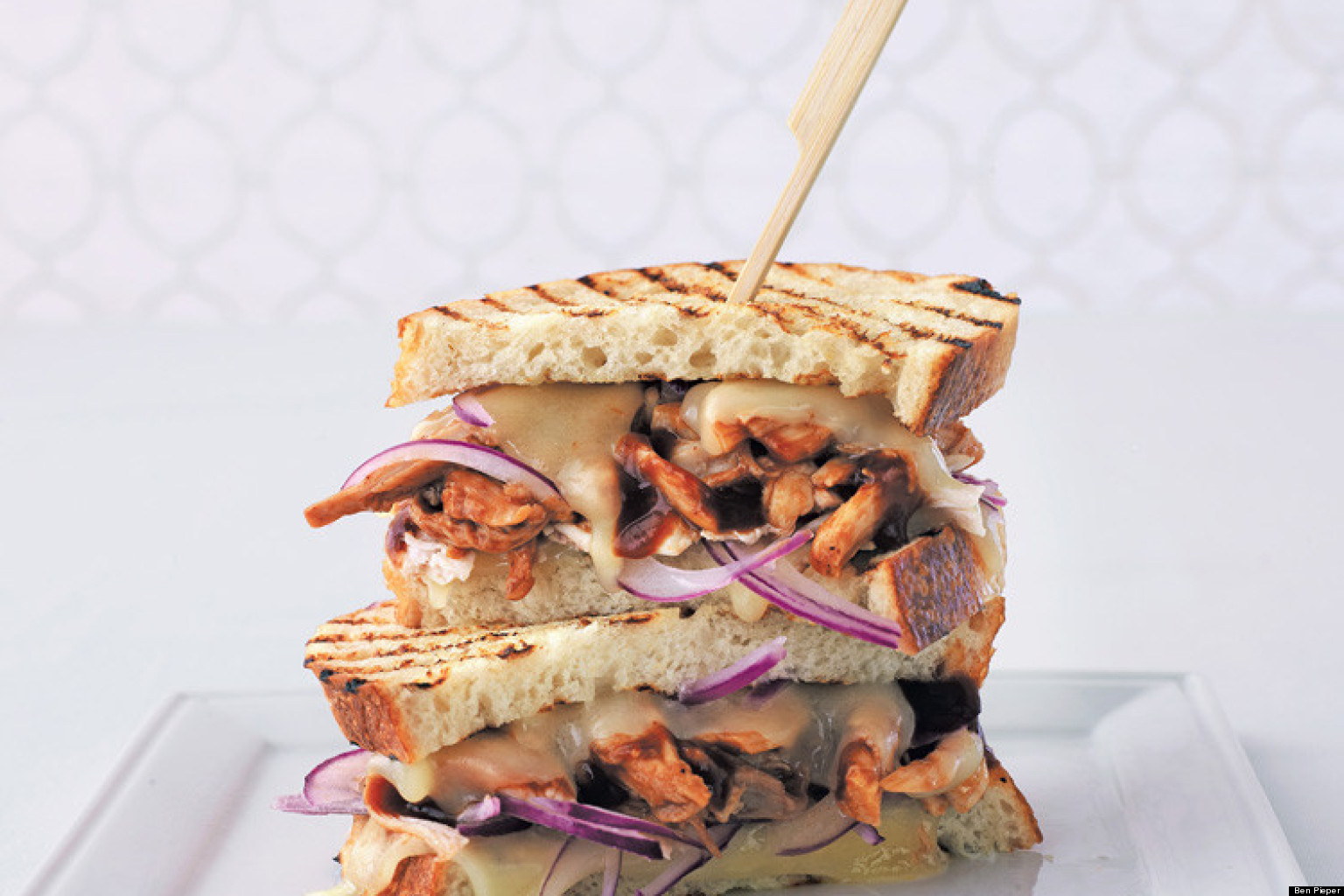 Recipe Of The Day: Barbecued Chicken Panini | HuffPost