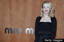 Beauty Queens: Amanda Seyfried, Dianna Agron and Emma Stone Hit The Miu Miu Front Frow
