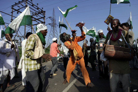 land protest