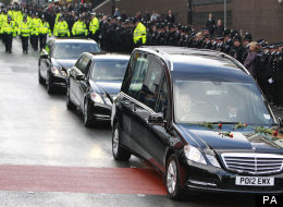 Thousands Gather In Manchester For Pc Fiona Bone Funeral