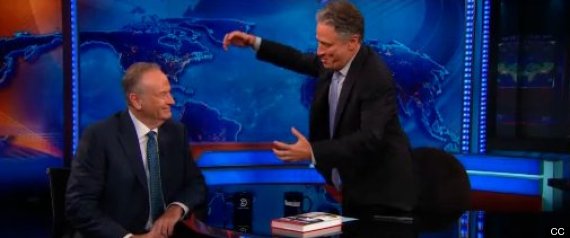 Bill Oreilly Jon Stewart