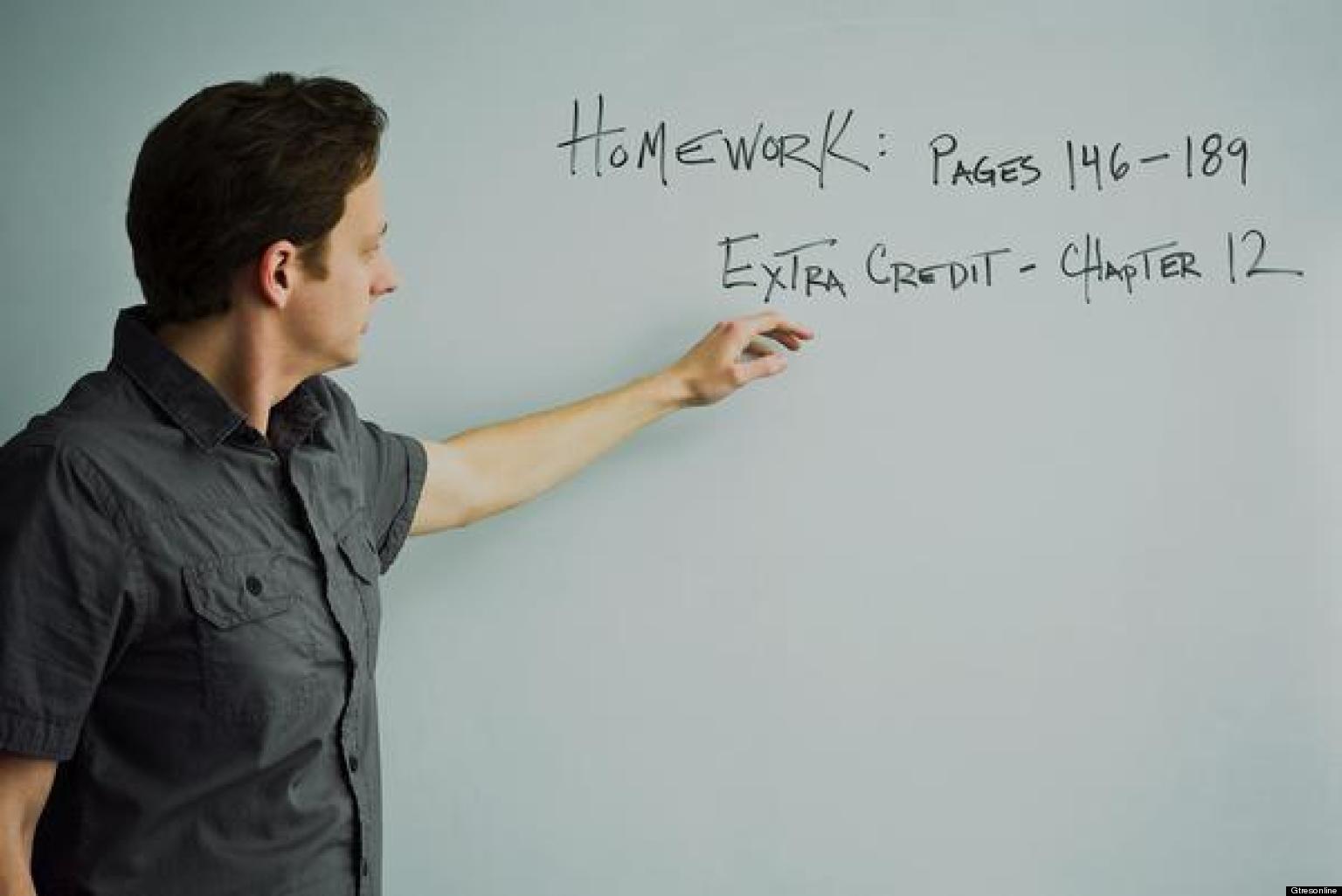 Homework controversy articles