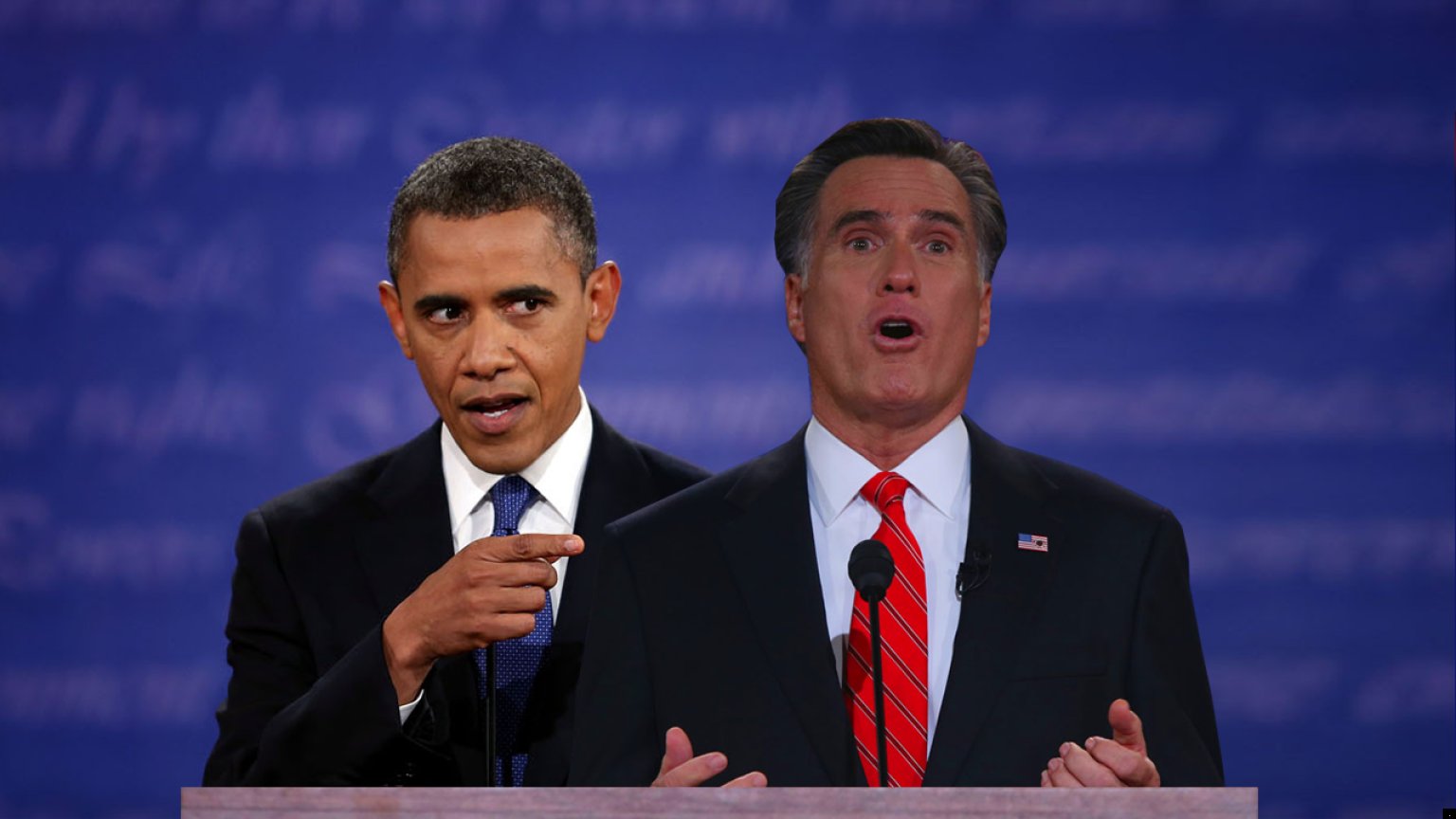 Obama Romney Debate Stutters In Full View Video Huffpost