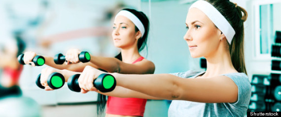 Women Working Out Gym