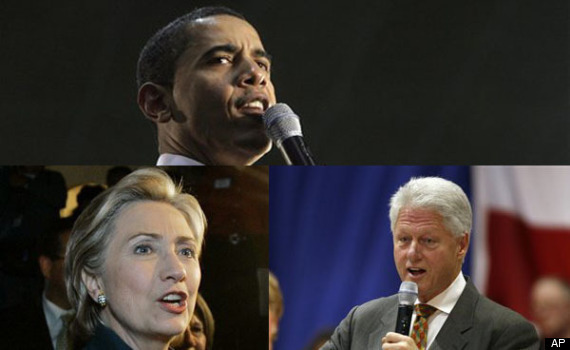 Obama Hillary Bill Race