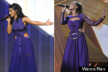 Style Snap! Purple Cut-Out Gowns Are In (According To Cheryl And Leona)