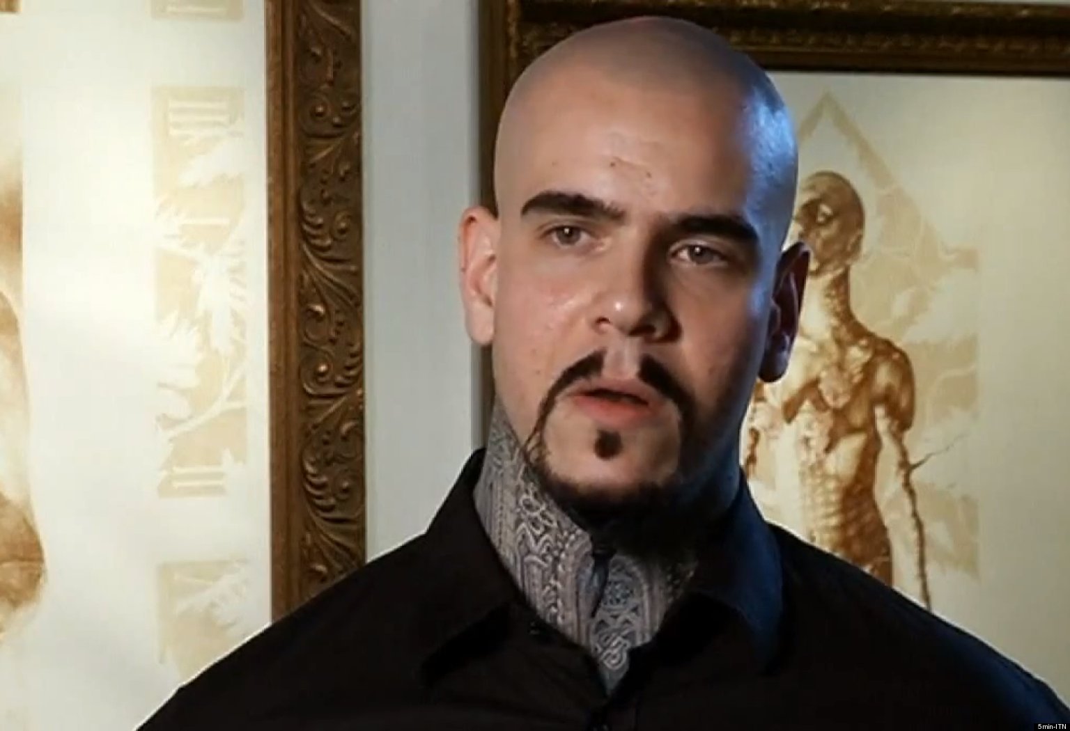 Vincent Castiglia, New York Artist, Paints With His Own Blood (VIDEO