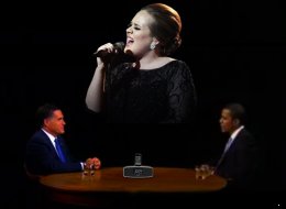  WATCH: Obama And Romney Bond Over Adele