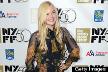 Elle Fanning Is Pretty In Print At Ginger And Rosa Premiere