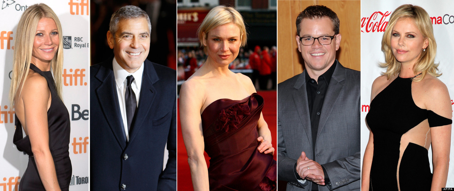 Stars Who Gained Weight For Movie Roles: George Clooney, Charlize