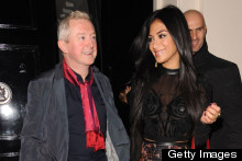 Nicole Scherzinger Co-Ordinates With Louis Walsh On X Factor Night Out