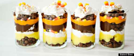 Candy Corn Parfait