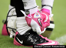 football pink shoes