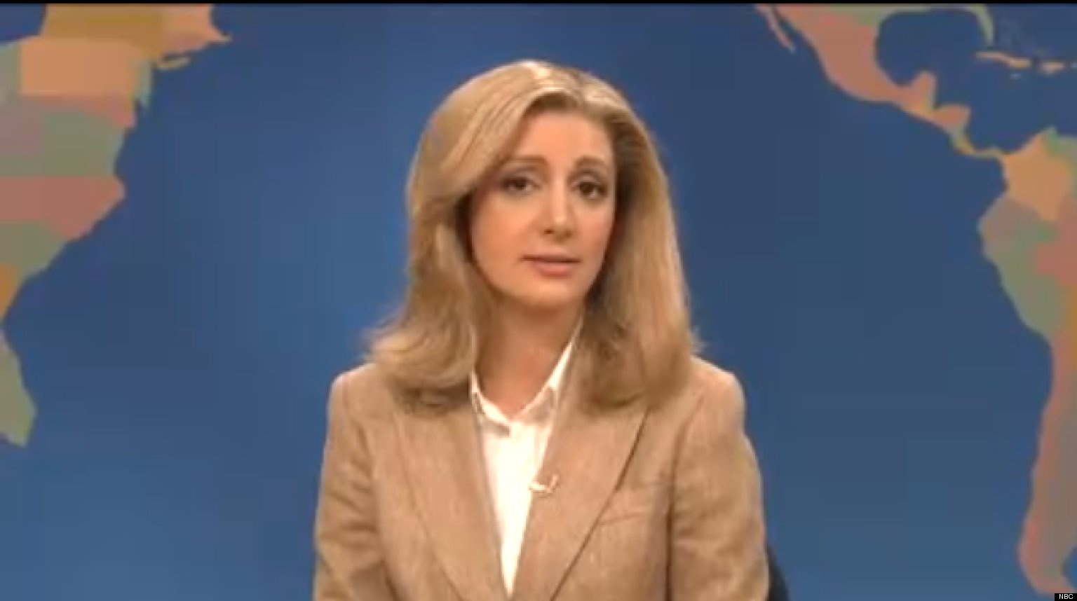 SNL Arianna Discusses VP Debate On Weekend Update (VIDEO) HuffPost