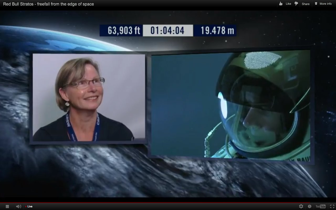 felix baumgartner and mom