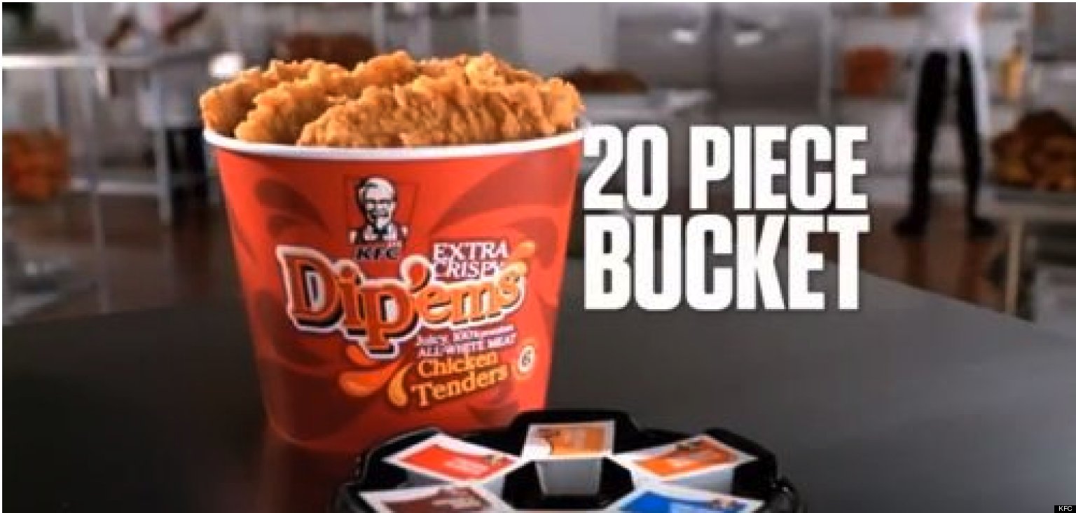 KFC Dip'ems Yet Another Style of Chicken Tenders GrubGrade
