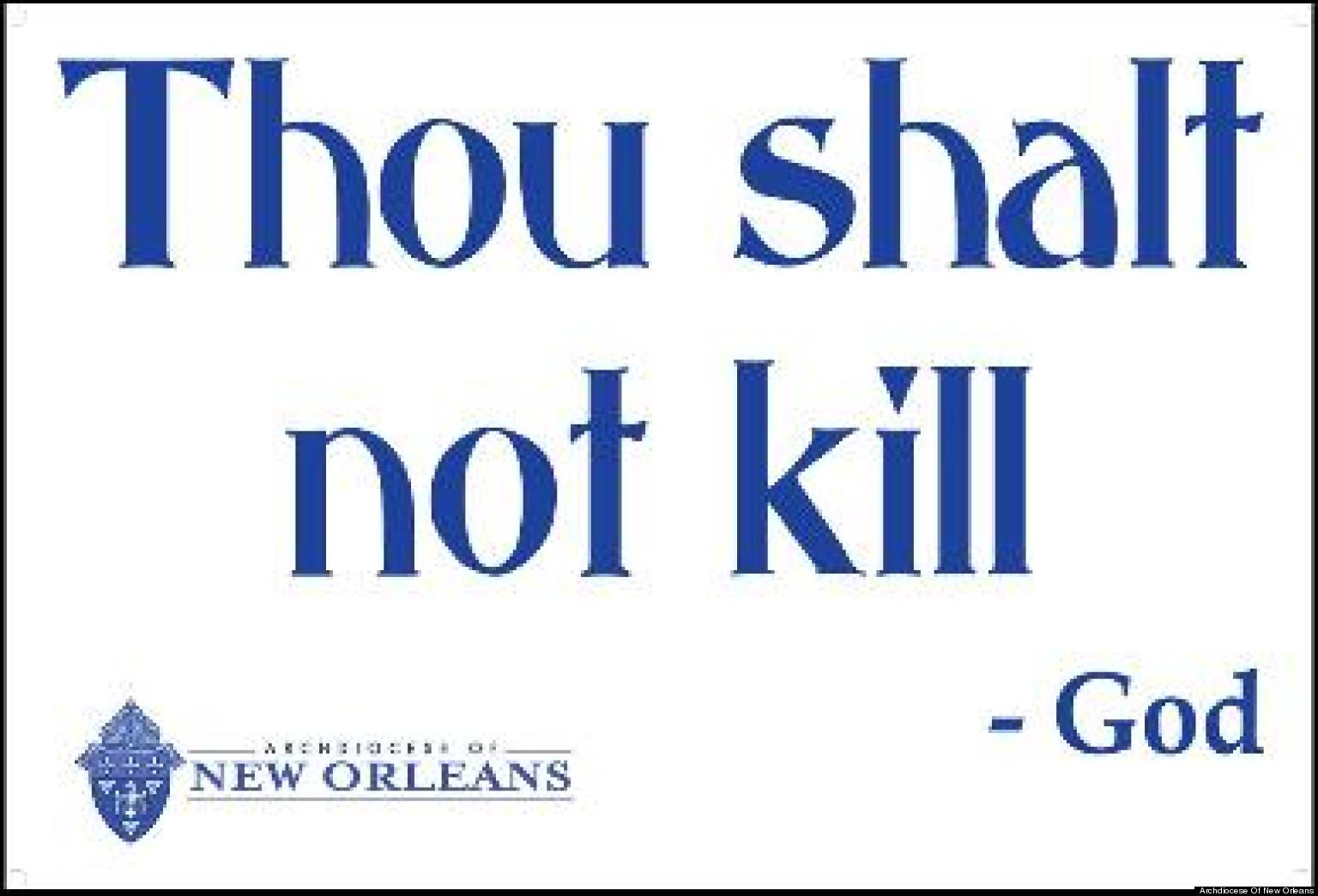 new-orleans-archdiocese-responds-to-murder-rates-with-thou-shalt-not