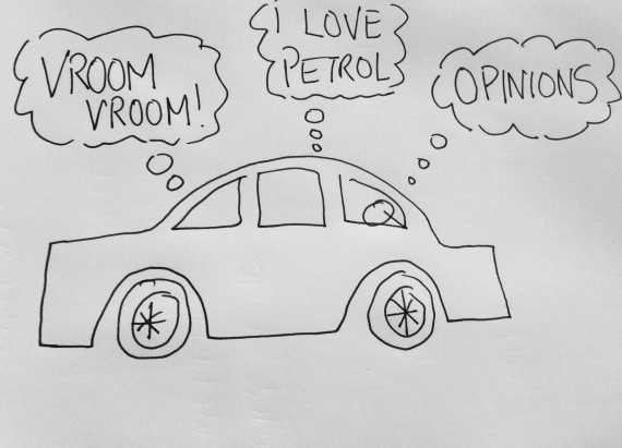 positive troll car