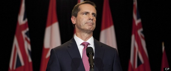 Dalton Mcguinty Resigns