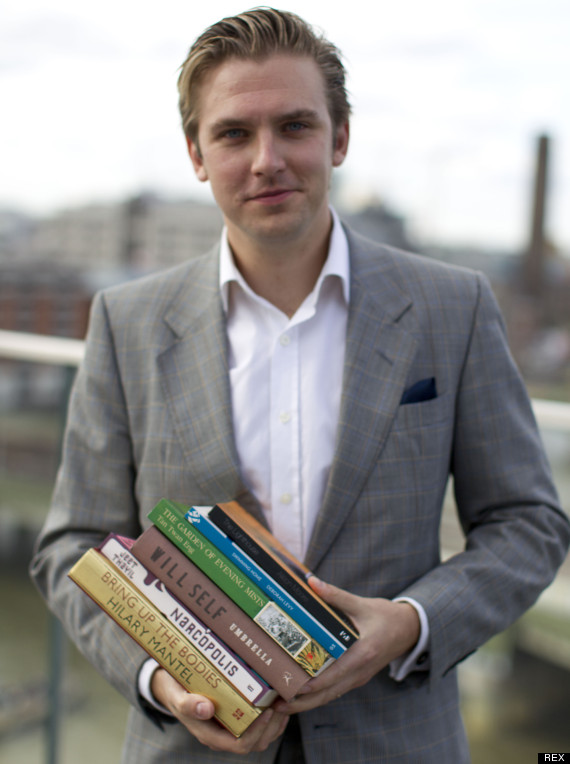 dan stevens making books sexy