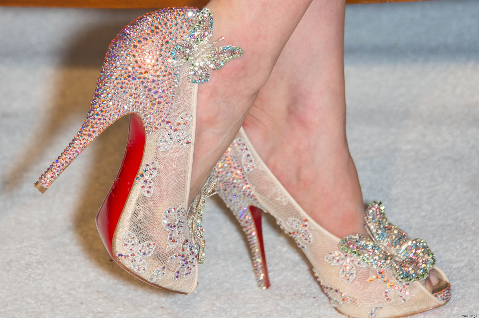 louboutin cinderella shoes for sale