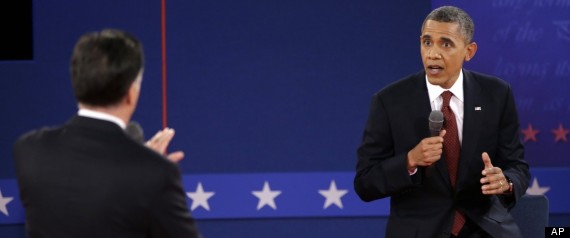 Obama Romney Presidential Debate Photos