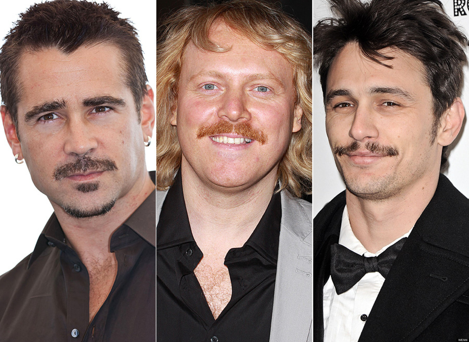 Movember Top 40 Celebrity Moustaches Huffpost Uk 