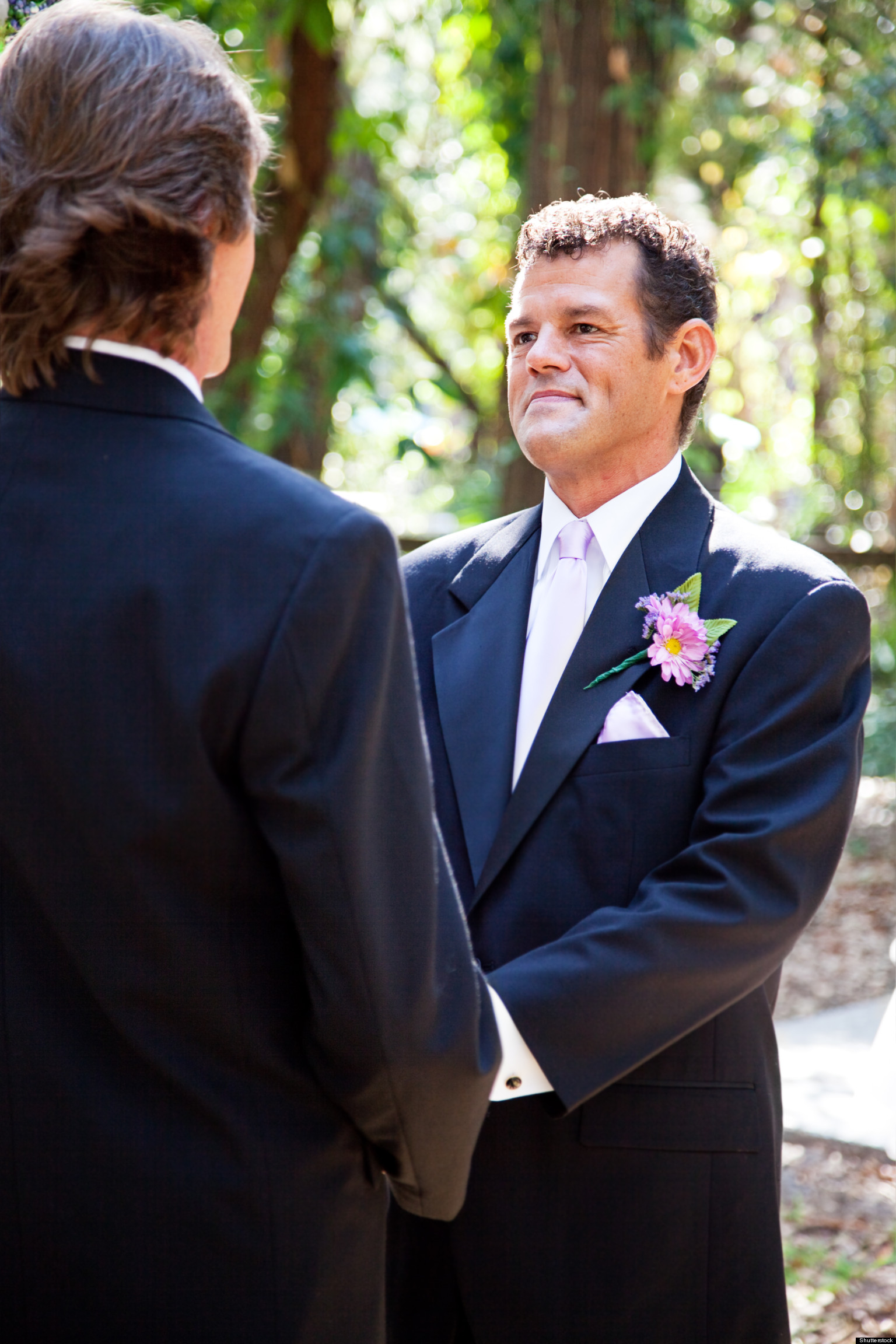 Gay wedding photo