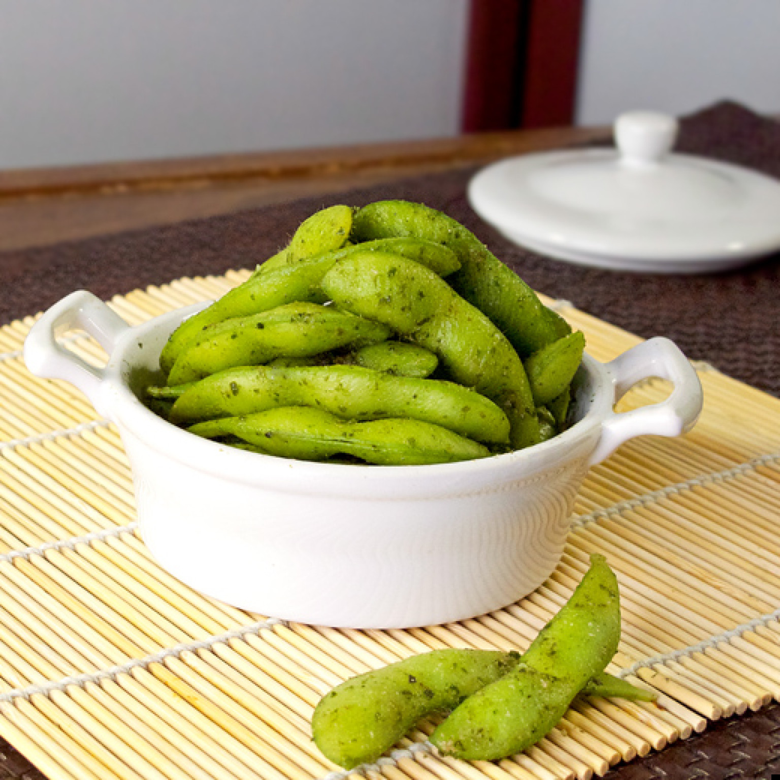 Edamame With Bonito And Seaweed HuffPost