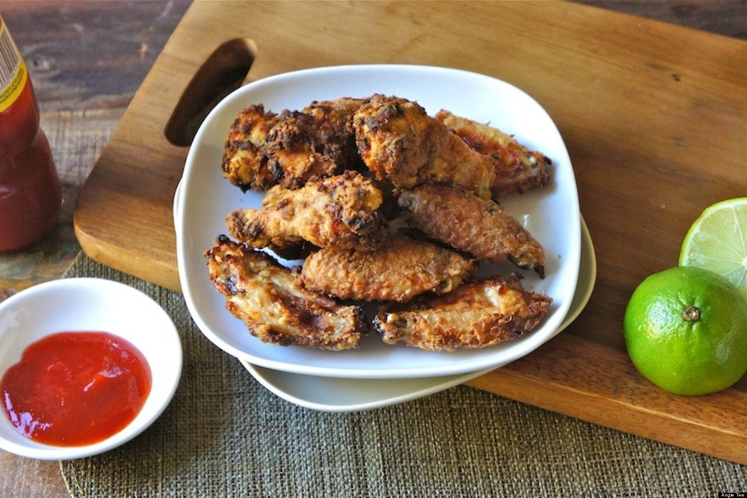 Crispy Baked Lemongrass Chicken Wings HuffPost