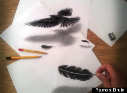 Spooky 3D Drawings Jump Out Of The Page