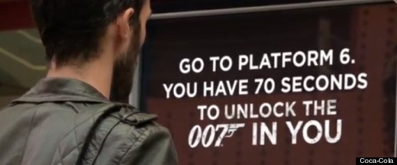 Bond Coke Zero Stunt